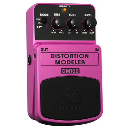 behringer effect pedals behringer dm100 distortion modeler