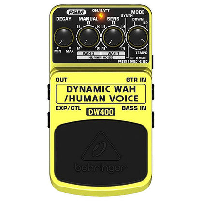 behringer effect pedals behringer dw400 dynamic wah