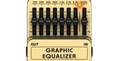 Behringer Effect Pedals Behringer EQ700 Graphic Equalizer Effects Pedal