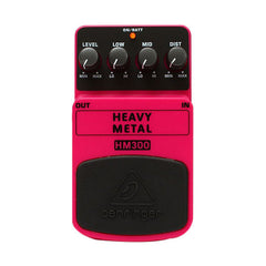 Behringer Effect Pedals Behringer HM300 Heavy Metal Guitar Effects Pedal