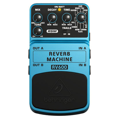 Behringer Effect Pedals Behringer RV600 Reverb Machine Modeling Effects Pedal