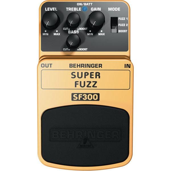 Behringer Effect Pedals Behringer SF300 Super Fuzz Guitar Effects Pedal