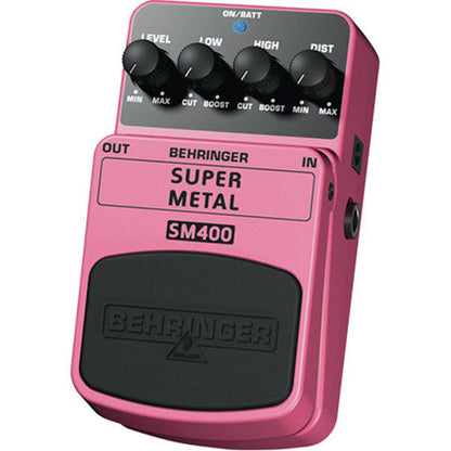 Behringer Effect Pedals Behringer SM400 Super Metal