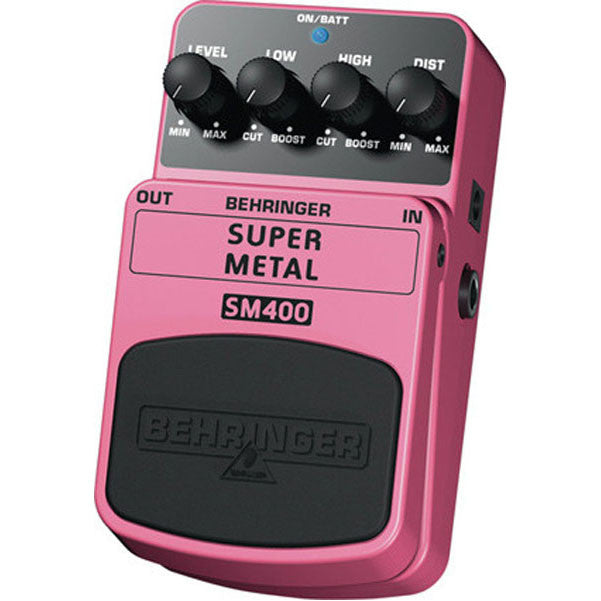 Behringer Effect Pedals Behringer SM400 Super Metal