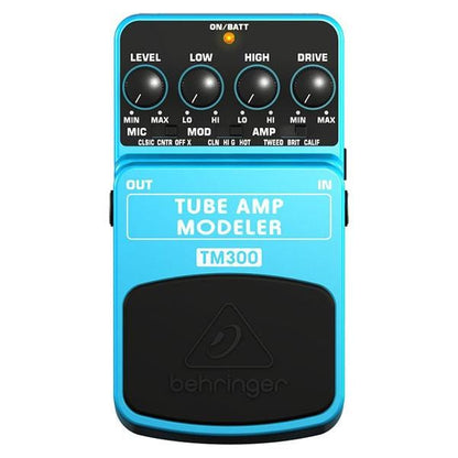 Behringer Effect Pedals Behringer TM300 Tube Amp Modeler Effects Pedal