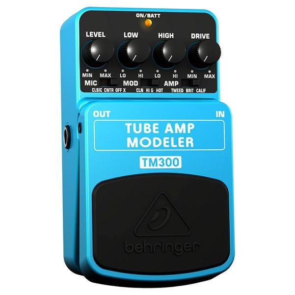 Behringer Effect Pedals Behringer TM300 Tube Amp Modeler Effects Pedal