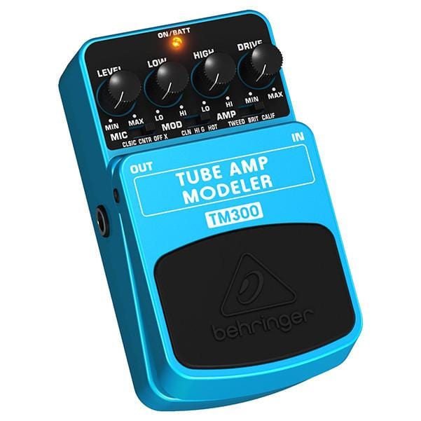 Behringer Effect Pedals Behringer TM300 Tube Amp Modeler Effects Pedal