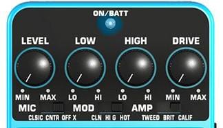 Behringer Effect Pedals Behringer TM300 Tube Amp Modeler Effects Pedal