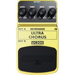 Behringer Effect Pedals Behringer UC200 Ultra Chorus Guitar Effects Pedal