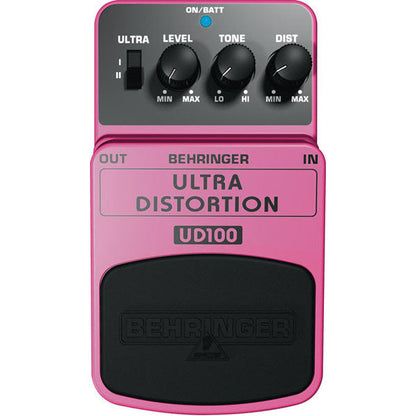 behringer effect pedals behringer ud100 ultra distortion