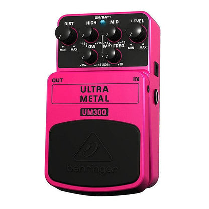 Behringer Effect Pedals Behringer UM300 Ultra Metal Distortion Guitar Effects Pedal