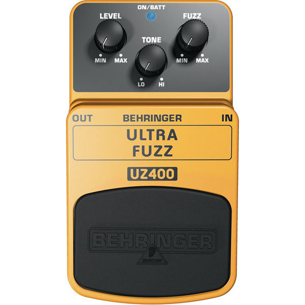 behringer effect pedals behringer uz400 ultra fuzz