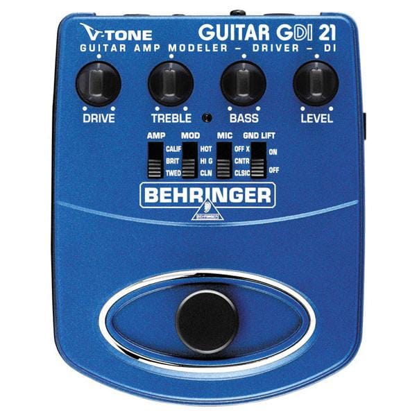 Behringer Effect Pedals Behringer V-Tone GDI21 Guitar Driver DI Effects Pedal