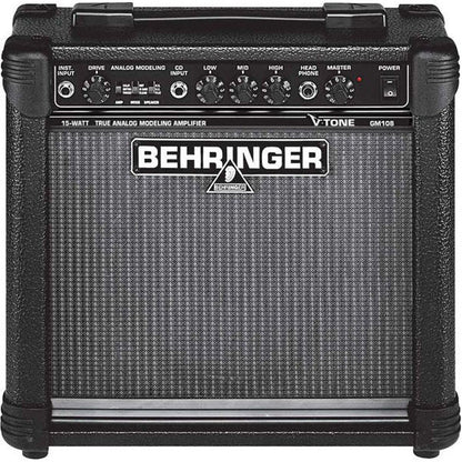 Behringer Guitar Amplifiers Behringer V-Tone GM108 Guitar Combo Amplifier, 15W Modeling