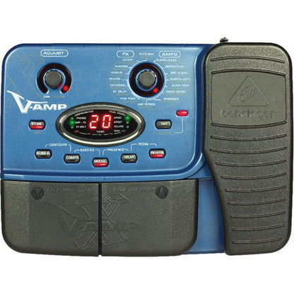 behringer guitar processors behringer lx1-x v amp ultra-flexible modeling amp/multi-effects