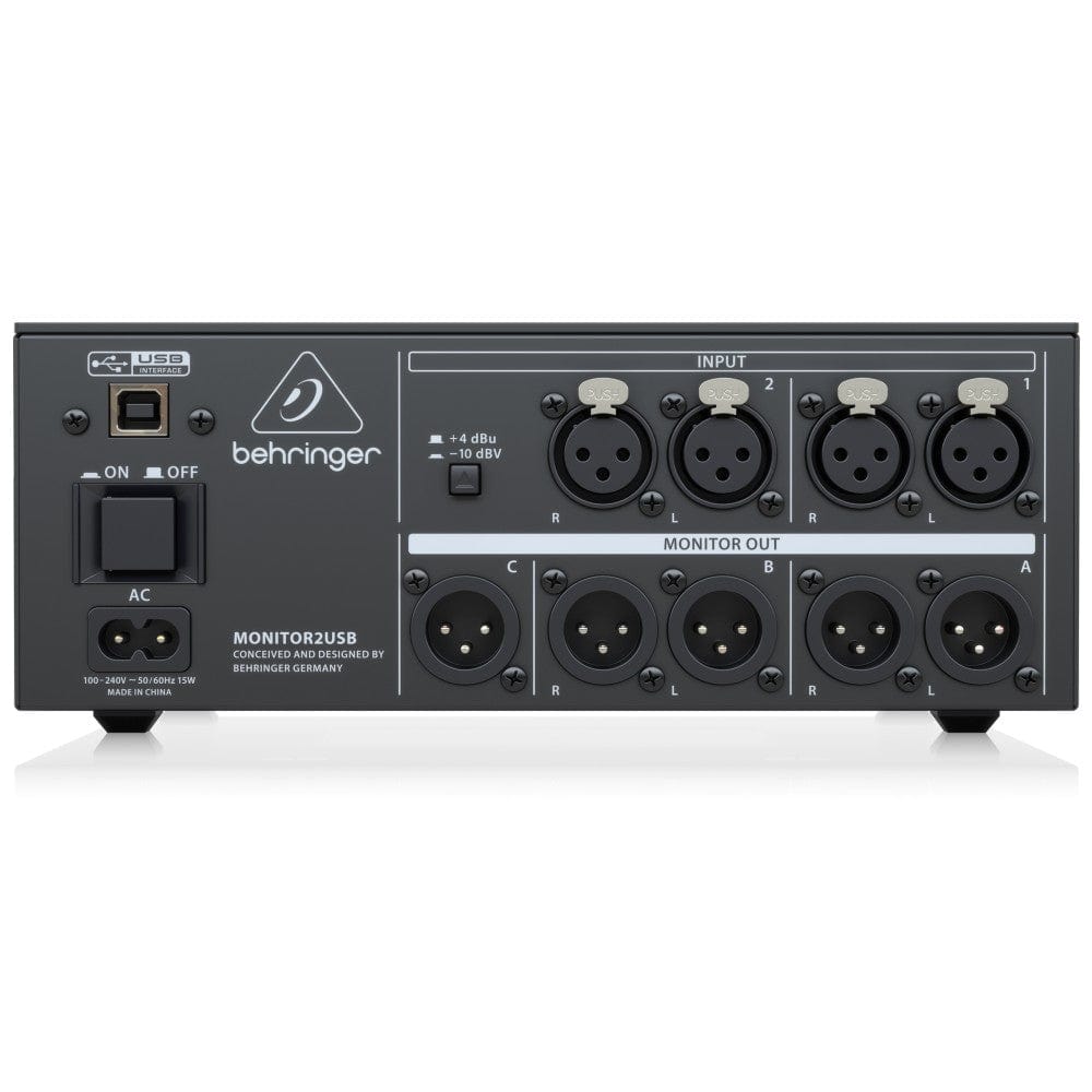 Behringer Headphone Amplifiers Behringer Monitor2USB Headphones Amplifier