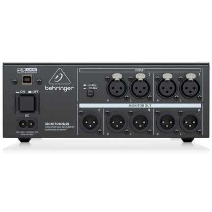 Behringer Headphone Amplifiers Behringer Monitor2USB Headphones Amplifier