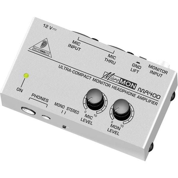 behringer headphone amplifiers white behringer micromon ma400 headphone amplifier   