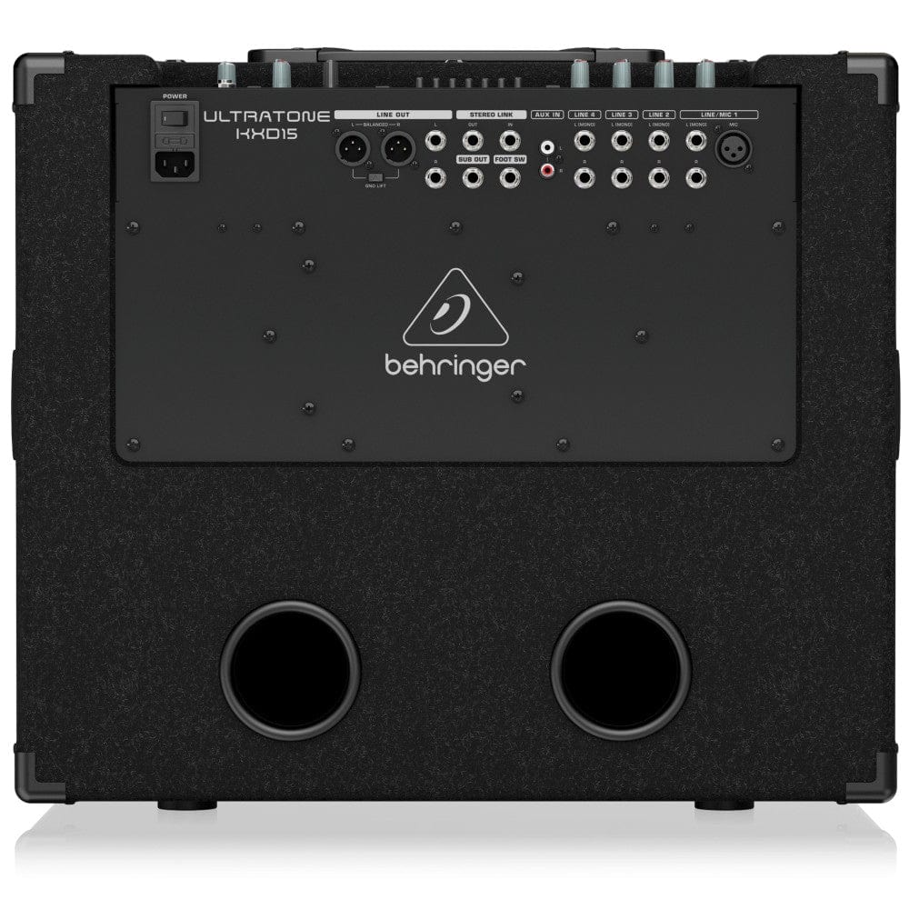 Behringer Keyboard Amplifiers Behringer Ultratone KXD 15 Inch 600 Watt 4 Channel Keyboard Amplifier