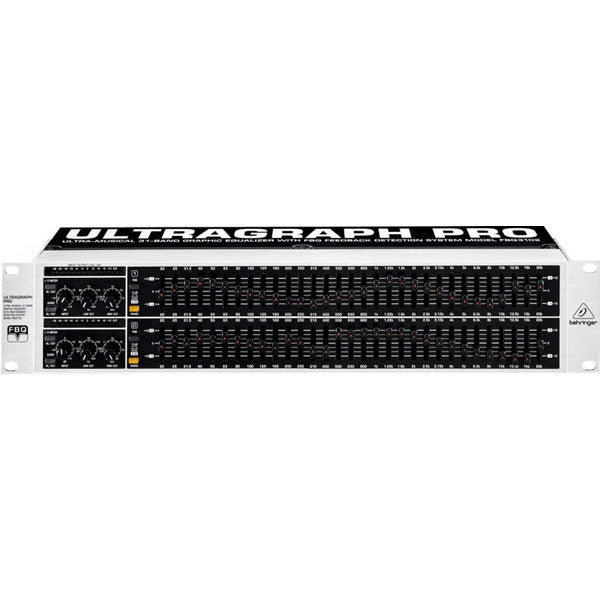 behringer live sound processors behringer fbq3102 ultragraph fbq-pro