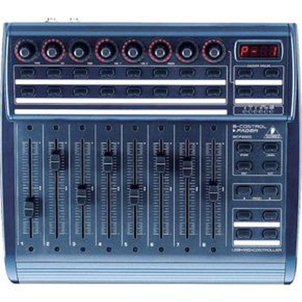 behringer midi controllers behringer bcf2000 b-control fader