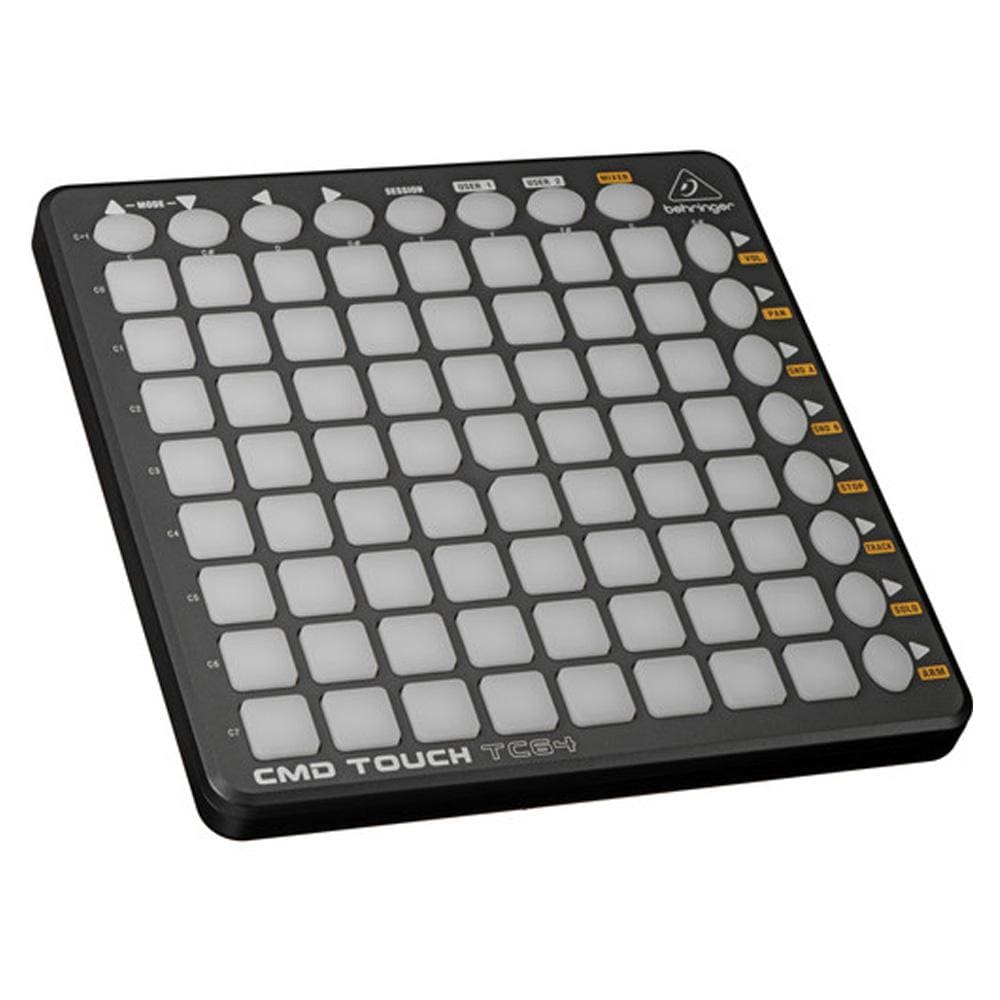 behringer midi controllers behringer cmd touch tc 64-key clip launch midi controller