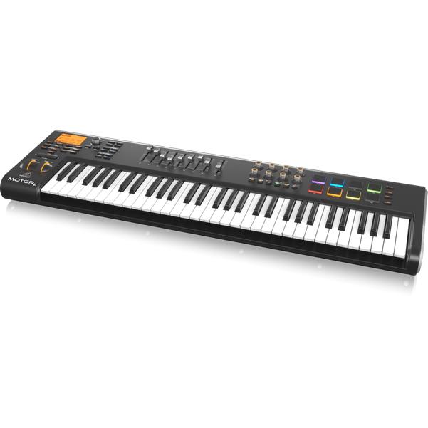 behringer midi keyboards behringer motor 61 usb midi master controller keyboard
