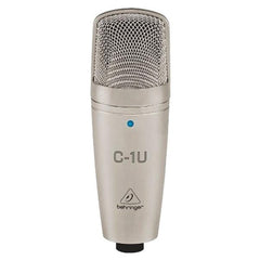 Behringer Monitor Speaker Bundles Behringer Bundle 2.0 C-1U USB Microphone UCA202, USB-Audio Interface, Media 40USB Monitor Speakers With HPS3000 Studio Headphones