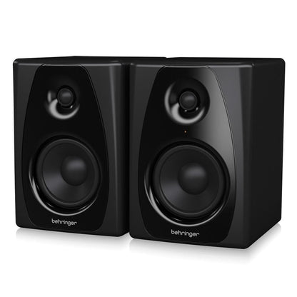 behringer monitor speakers behringer studio 50usb 150-watt bi-amped reference studio monitors with usb