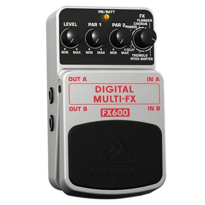 Behringer Multi-Effects Pedals Behringer FX600 Digital Multi-FX Guitar Effects Pedal