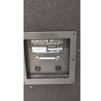 Behringer Pa Systems Behringer EUROLIVE VP2520 2000W Dual 15inch PA Speaker - Open Box