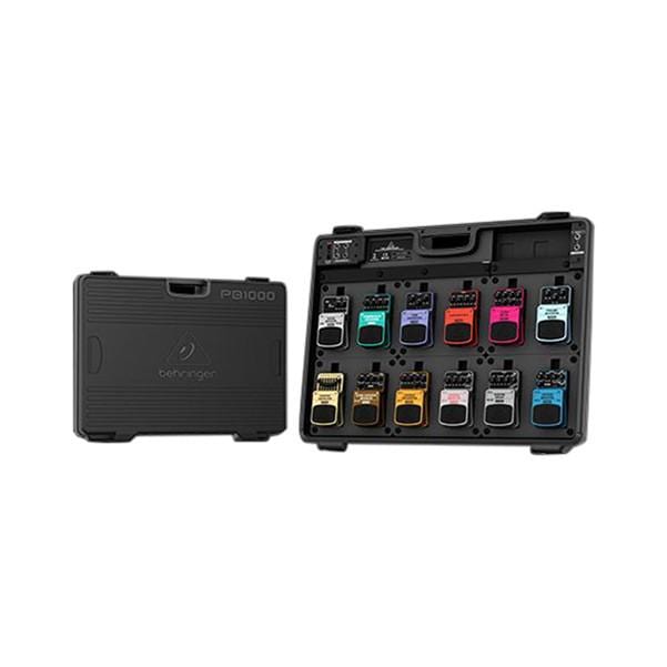 behringer pedalboards behringer pb1000 mega pedalboard with power supply for guitar effect pedals