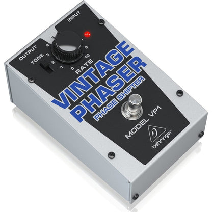 Behringer Phaser Pedals Behringer VP1 Vintage Phaser Effects Pedal