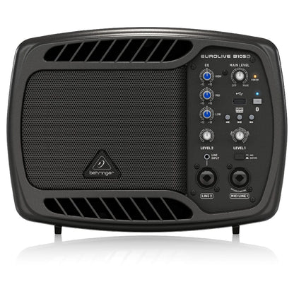 behringer portable pa systems behringer b105d ultra-compact 50 watt portable pa speaker