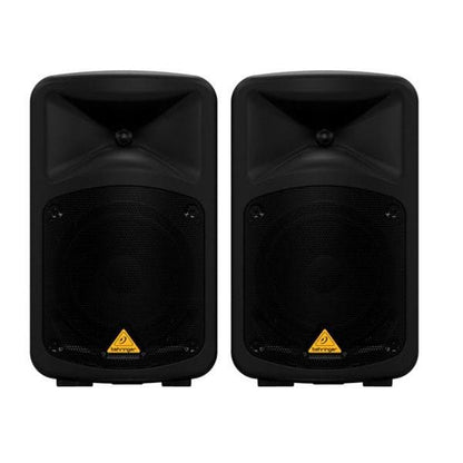 behringer portable pa systems behringer europort eps500mp3 500w 8-channel portable pa system