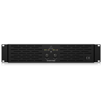 Behringer Power Amplifiers Behringer KM1700 Professional 1700-Watt Stereo Power Amplifier with ATR