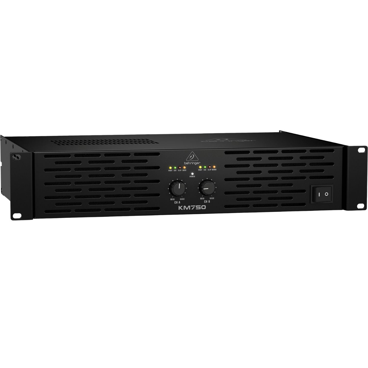 Behringer Power Amplifiers Behringer KM750 Professional Stereo Power Amplifier