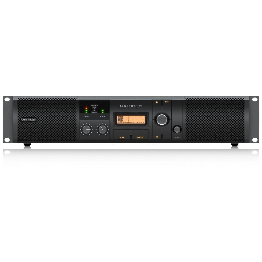 behringer power amplifiers behringer nx1000d ultra-lightweight class-d power amplifier