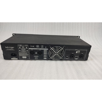 Behringer Power Amplifiers Behringer NX3000 Portable Power Amplifier - Open Box