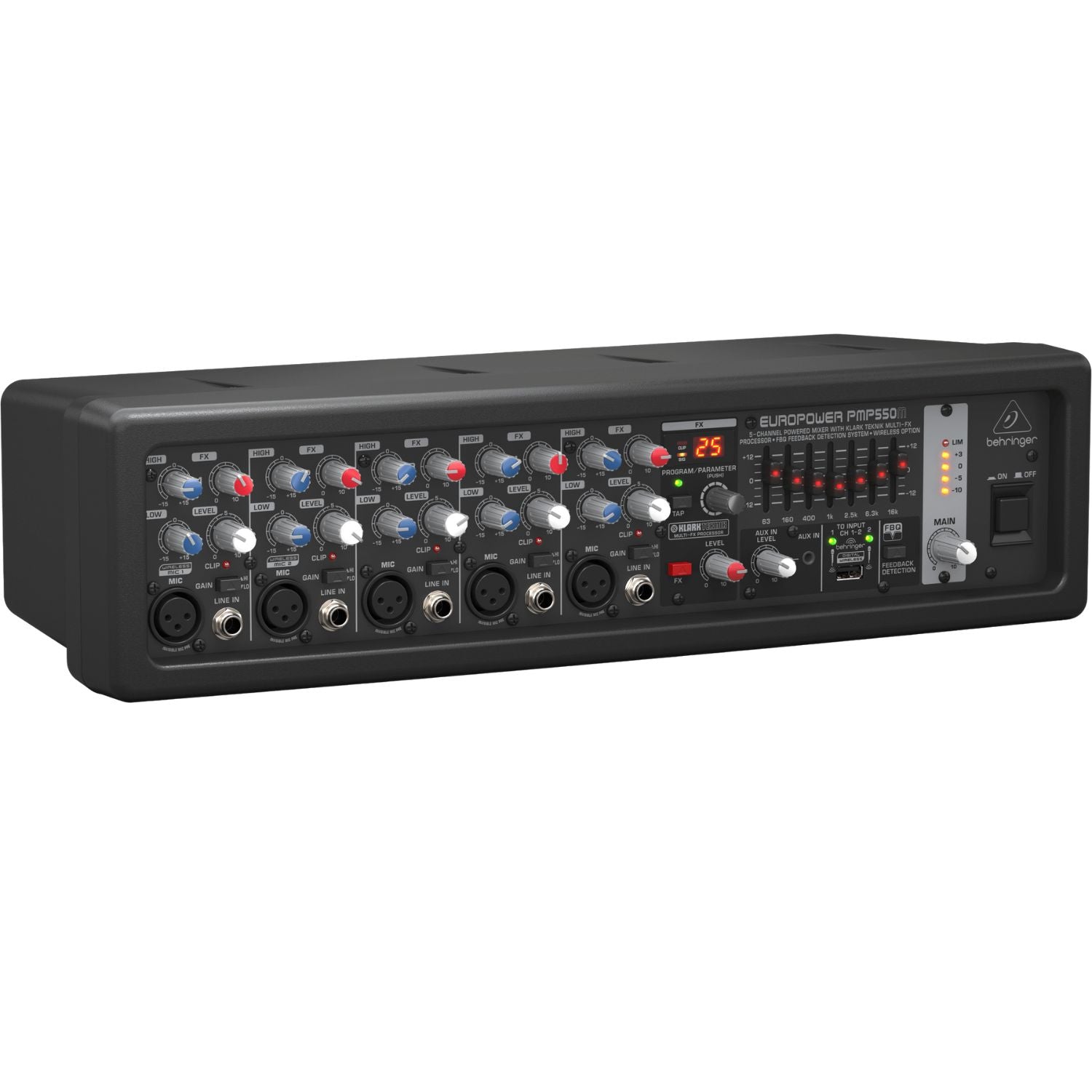 Behringer Powered Mixers Behringer PMP550M Powered Mixer