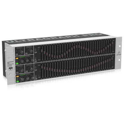 behringer rack mounted effects behringer fbq6200hd 31-band stereo graphic equalizer