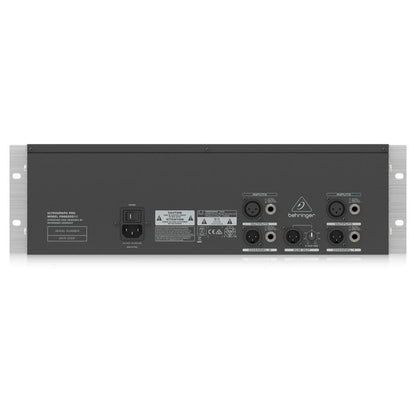 behringer rack mounted effects behringer fbq6200hd 31-band stereo graphic equalizer
