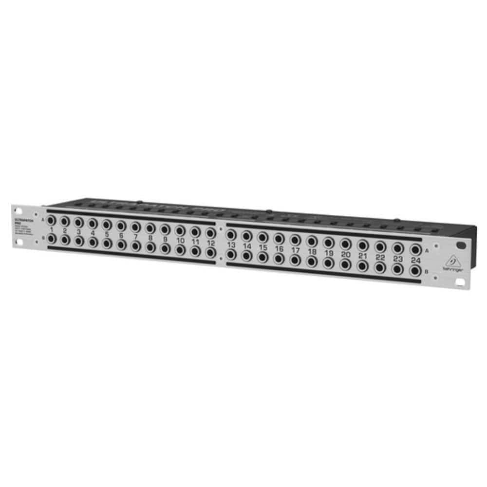 behringer rack mounted effects behringer px3000 ultrapatch pro patchbay