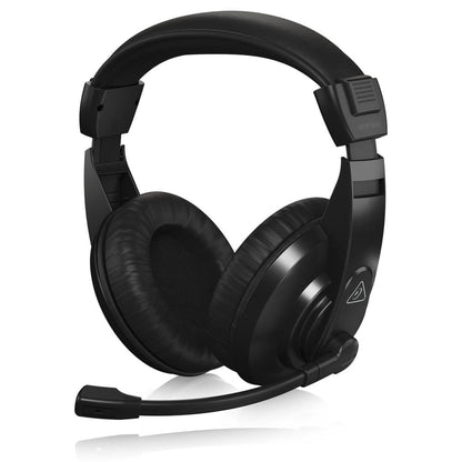 behringer studio headphones black behringer hpm1100u multi-purpose usb headset   
