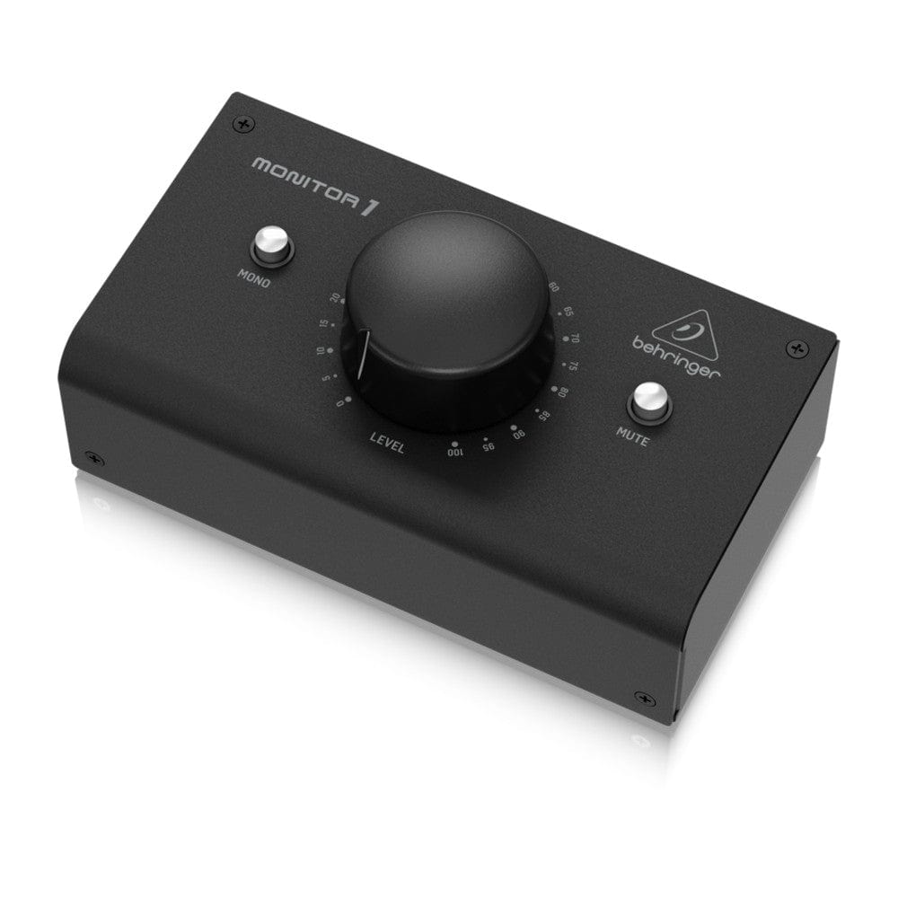 Behringer Studio Monitor Controllers Behringer Monitor 1 Premium Passive Stereo Monitor and Volume Controller