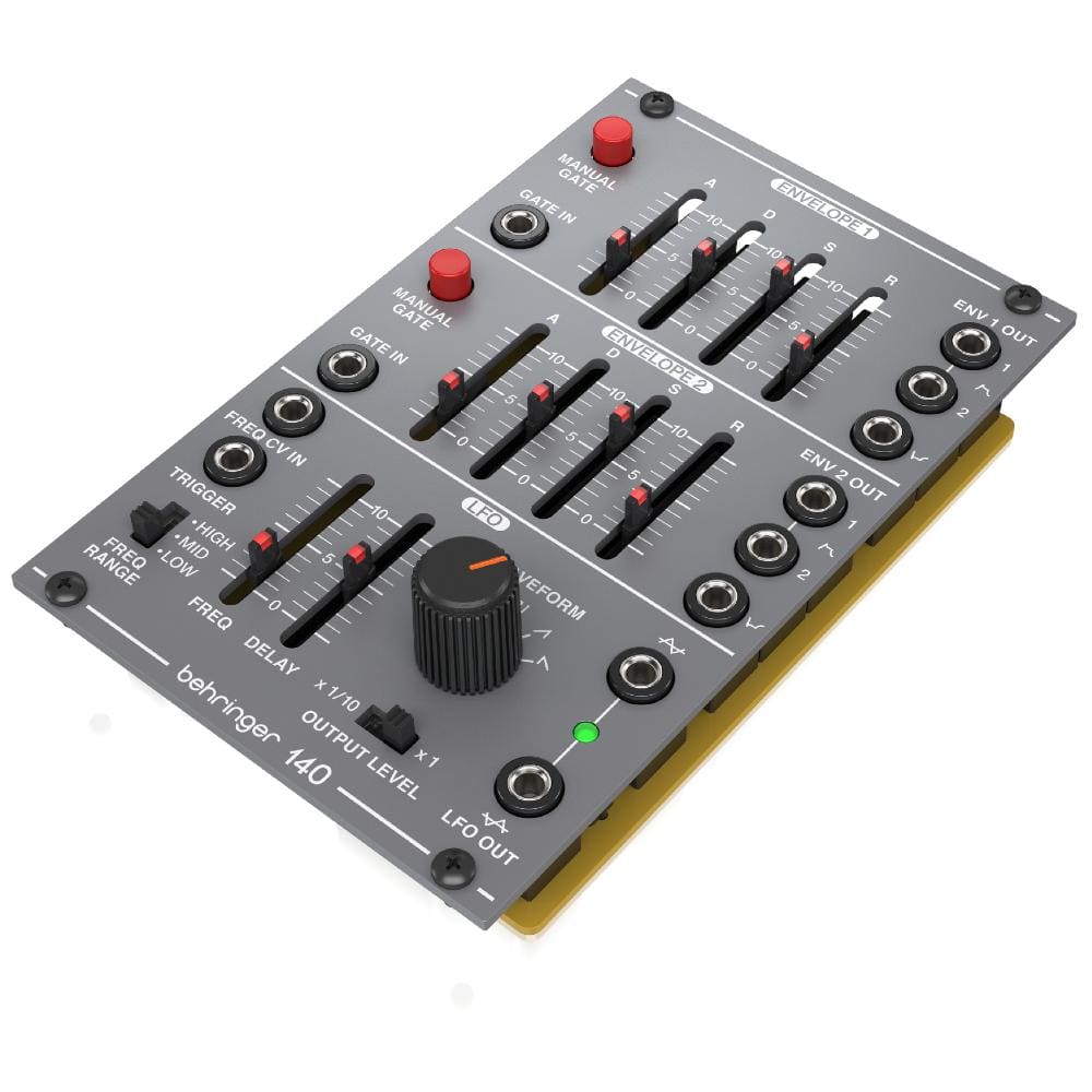 behringer synthesizers behringer 140 dual envelope / lfo modular synthesizer