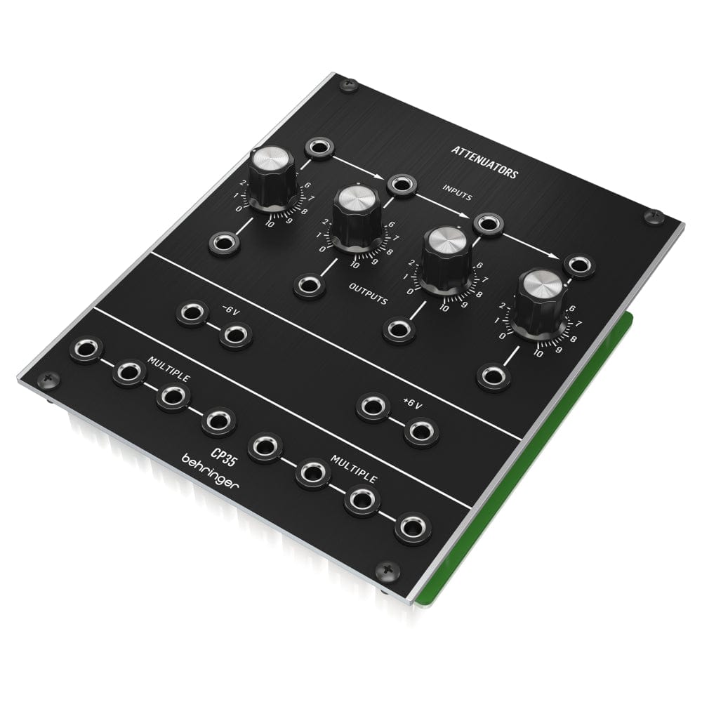 behringer synthesizers behringer cp35 legendary analog attenuator and multiples module for eurorack