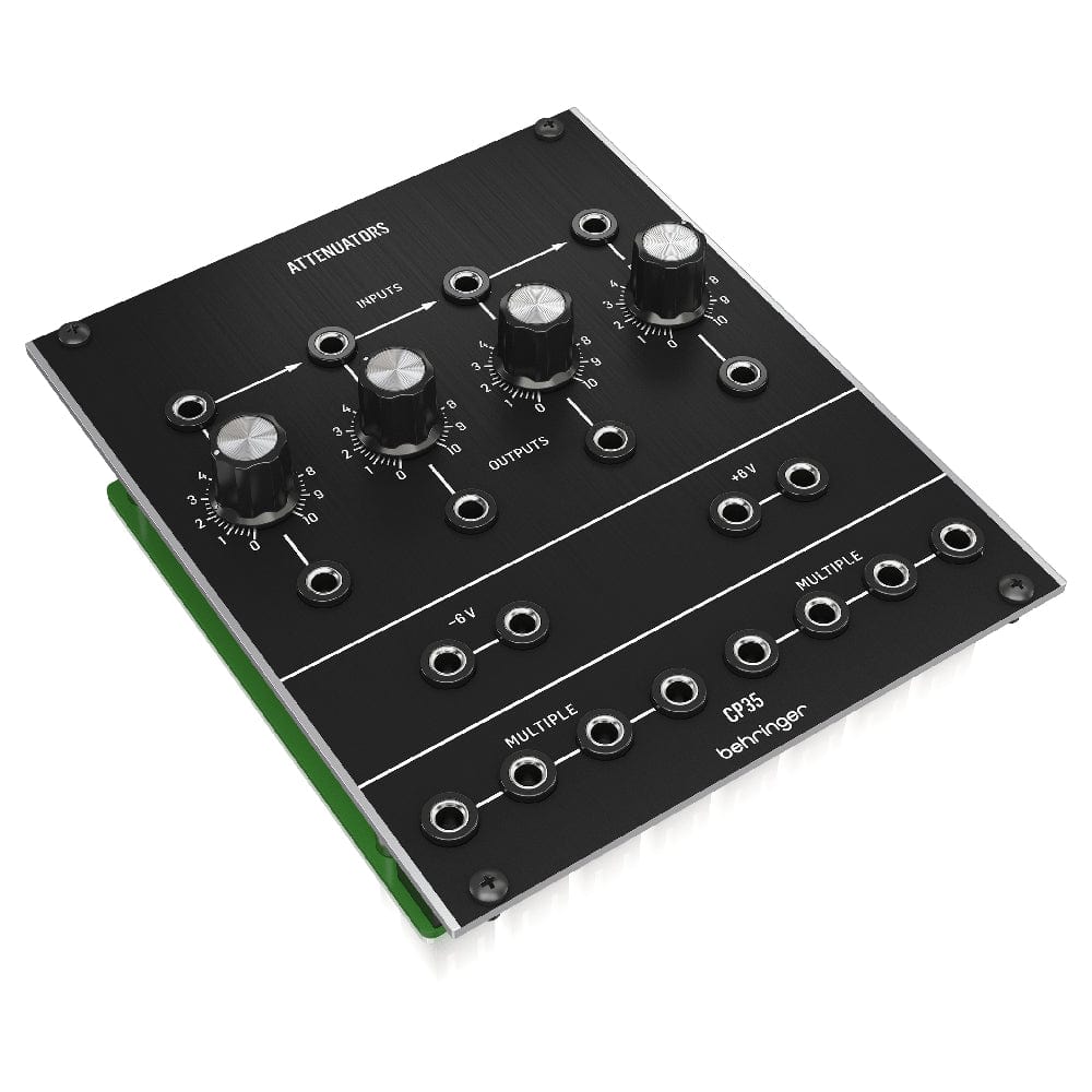 behringer synthesizers behringer cp35 legendary analog attenuator and multiples module for eurorack