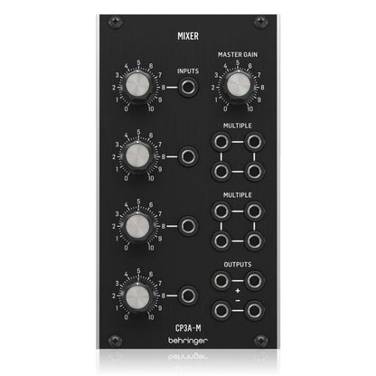 Behringer Synthesizers Behringer CP3A-M MIXER Legendary Analog Mixer Utility Module For Eurorack Synthesizers