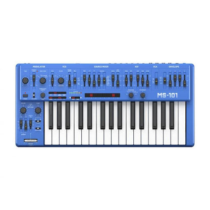 behringer synthesizers behringer ms 101 bu analog synthesizer